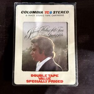 Johnny Mathis All-Time Greatest‎ Hits 8-Track New Sealed Double Tape Columbia